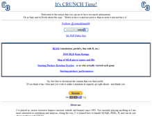 Tablet Screenshot of crunchtimebaseball.com